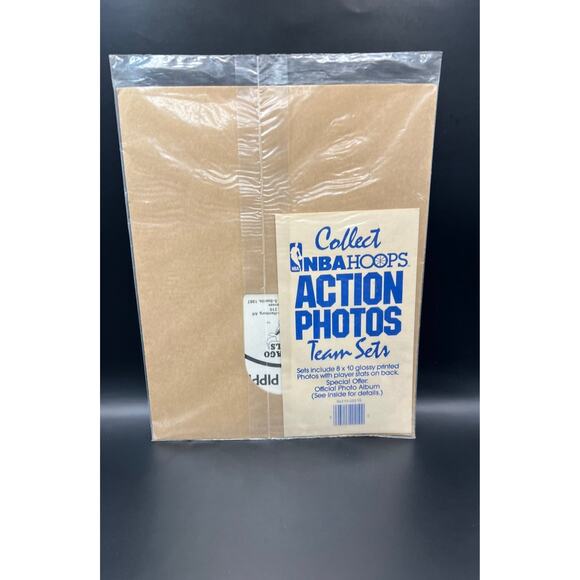 Scottie Pippen Collect NBA Hoops Action Photos 8x 10 - Picture 3 of 3